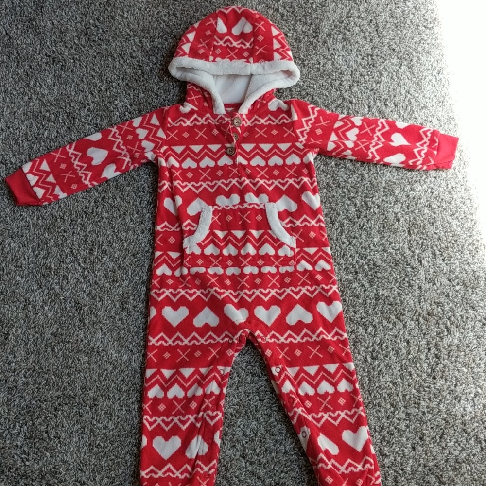 Carter's fleece one piece